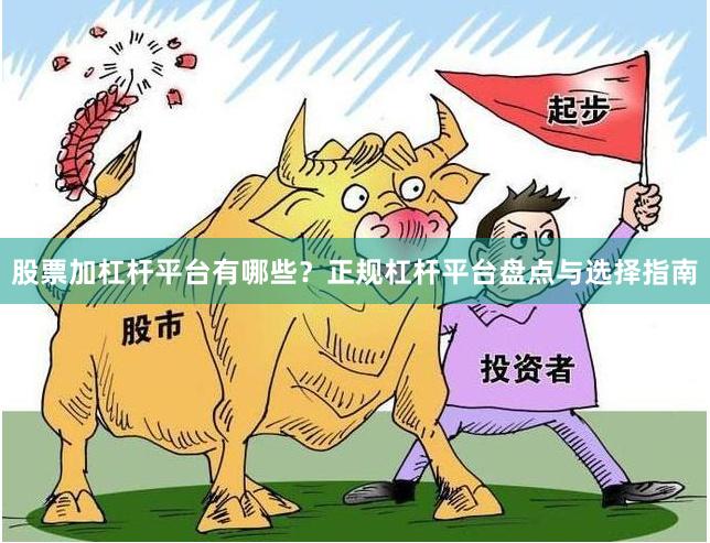 股票加杠杆平台有哪些？正规杠杆平台盘点与选择指南